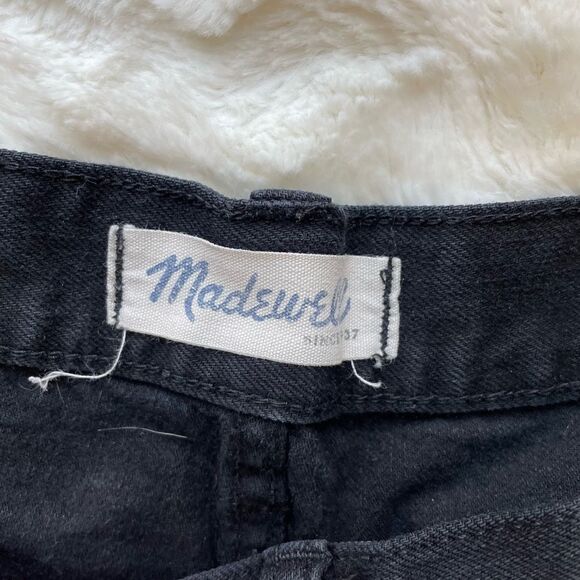 Madewell EUC High Rise Black Denim Short - Women’s 25 - Picture 5 of 8
